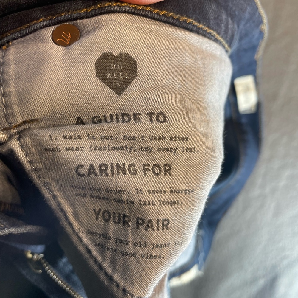 Madewell Blue Denim Jeans - Picture 2 of 7